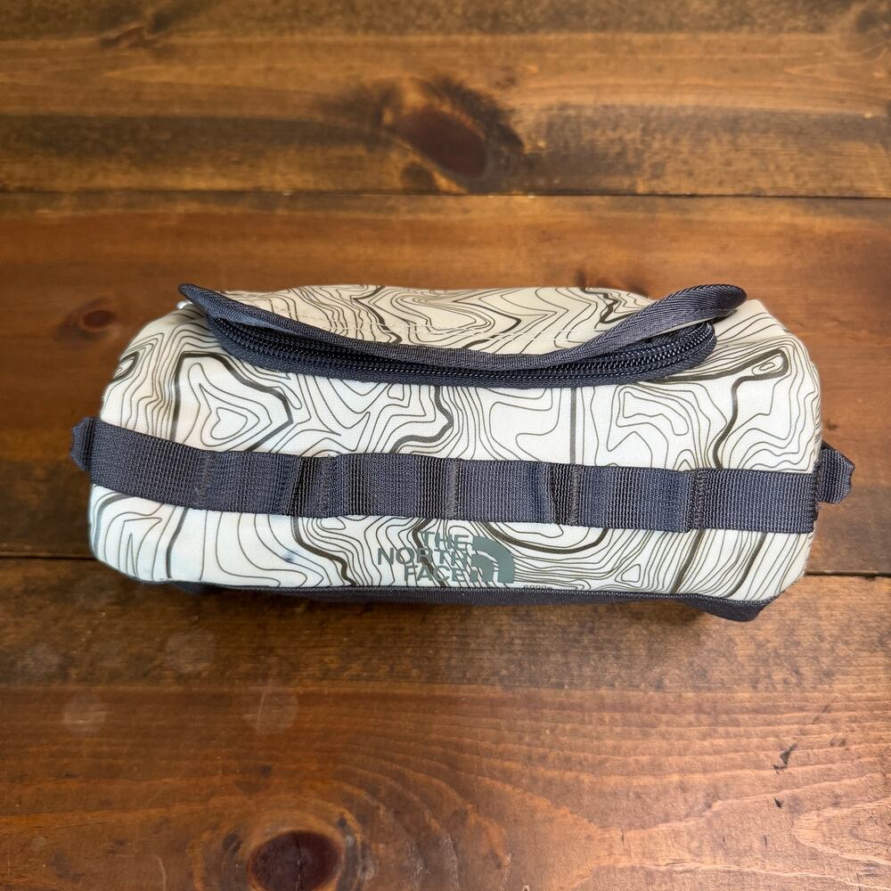 The North Face Base Camp Travel Canister Topographical Map print RARE